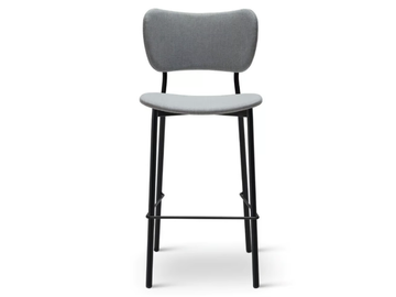 SELMA METAL 353-M - High steel stool with footrest by Origins 1971 - view 3
